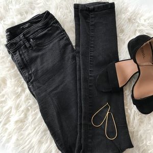 KIIND OF high waisted black jeans